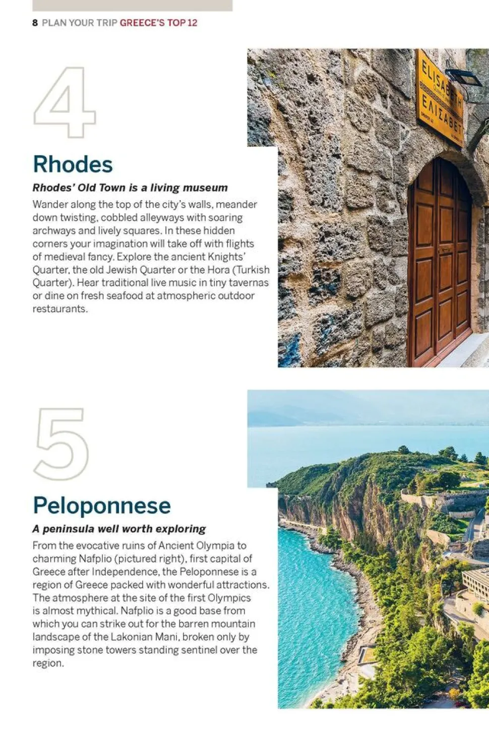 Lonely Planet Best of Greece & The Greek Islands - reisgids Griekenland