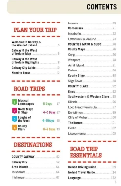 Lonely Planet Galway & the West of Ireland Roadrips