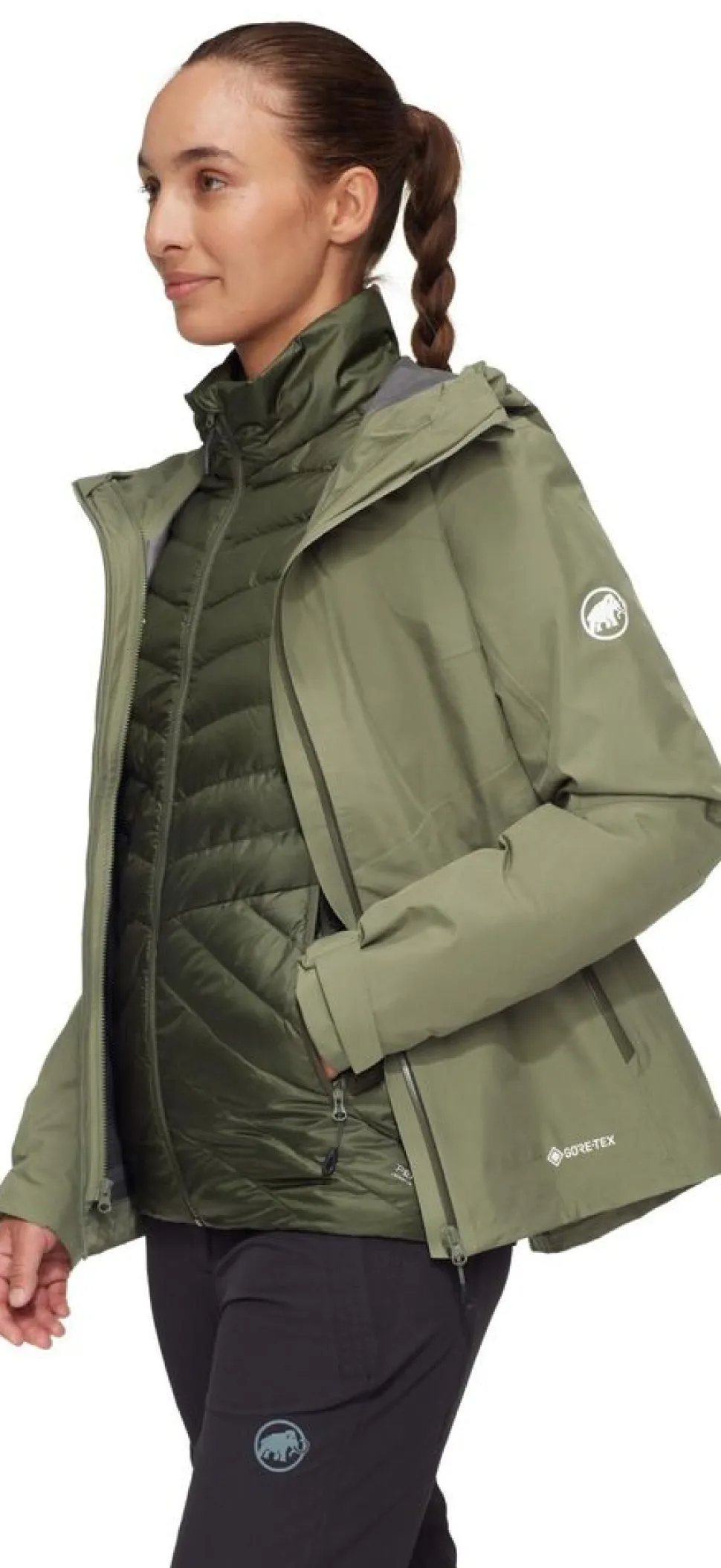 Mammut Convey 3 in 1 HS hooded jacket woman