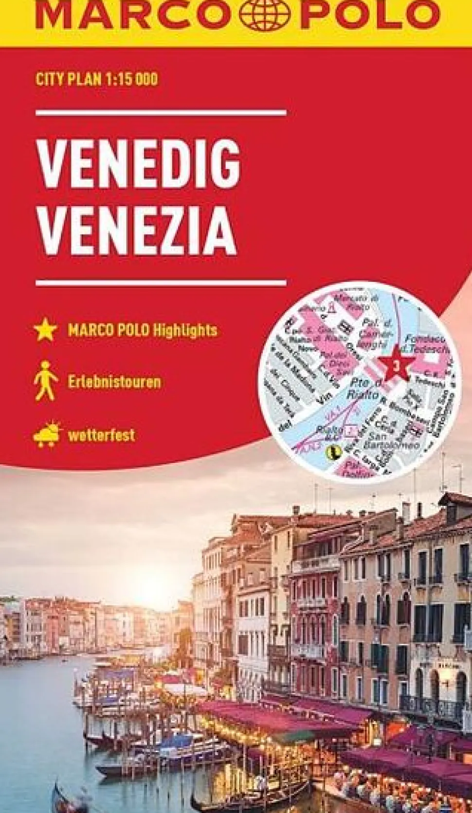Marco Polo City map Venetië