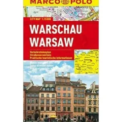 Marco Polo Stadsplattegrond Warschau