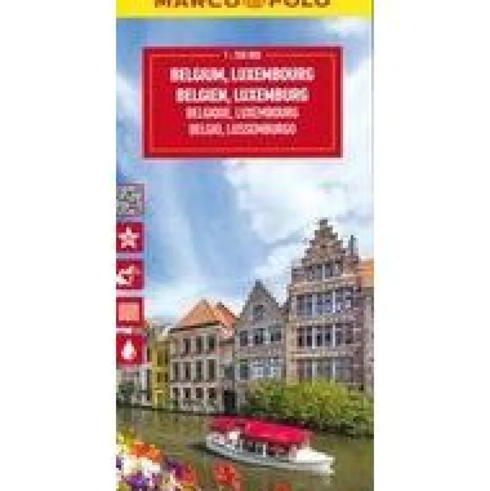 Marco Polo Wegenkaart Belgie, Luxemburg