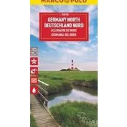Marco Polo Wegenkaart Duitsland Noord