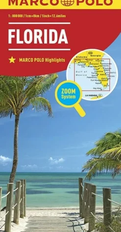 Marco Polo Wegenkaart Florida