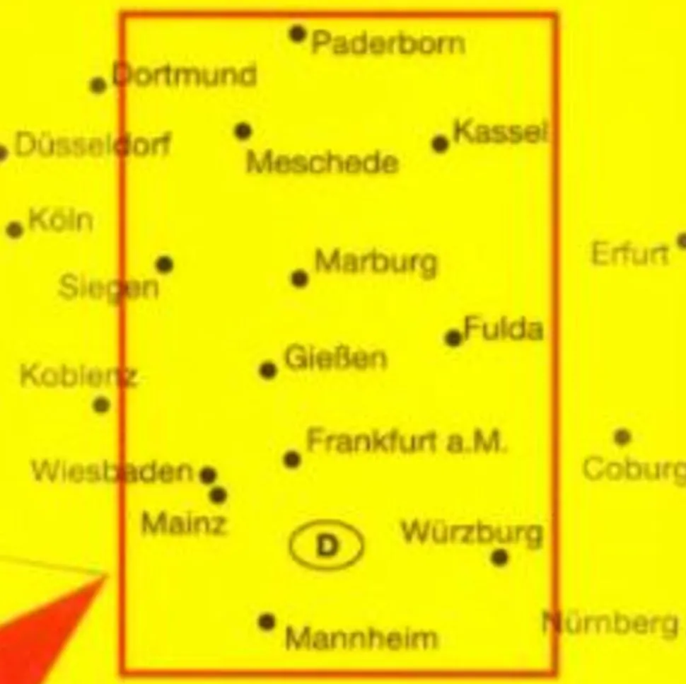 Marco Polo Wegenkaart Hessen 6