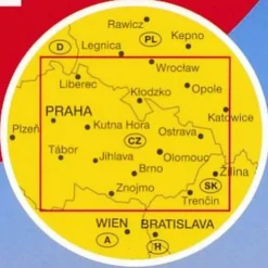 Marco Polo Wegenkaart Moravië