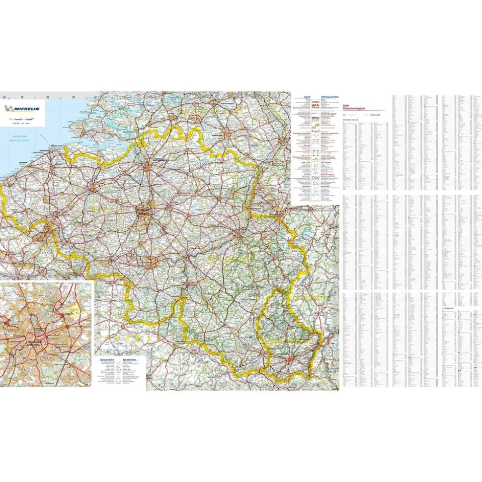 Michelin 795 Benelux scheurvast 2025