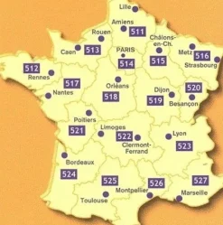 Michelin 518 Centre-Val de Loire