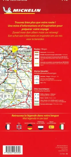 Michelin 718 Duitsland 2025