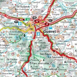 Michelin 521 Poitou Charentes Limousin