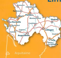 Michelin 521 Poitou Charentes Limousin