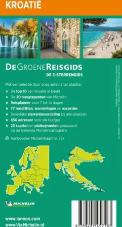 Michelin Groene Reisgids Kroatië