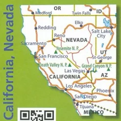 Michelin Wegenkaart 174 Californië