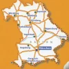Michelin Wegenkaart 546 Duitsland Zuidoost