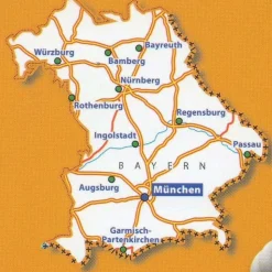 Michelin Wegenkaart 546 Duitsland Zuidoost