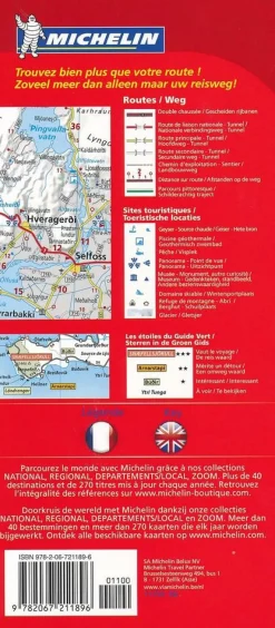 Michelin Wegenkaart 750 IJsland