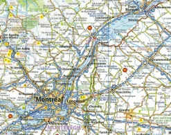 Michelin Wegenkaart 760 Quebec