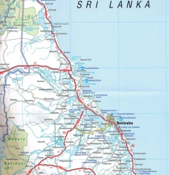 Michelin Wegenkaart 803 Sri Lanka