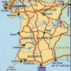Michelin Wegenkaart 593 Zuid-Portugal