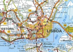Michelin Wegenkaart 593 Zuid-Portugal
