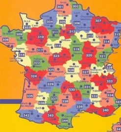 Michelin Wegenkaart Allier Puy-de-dome 326