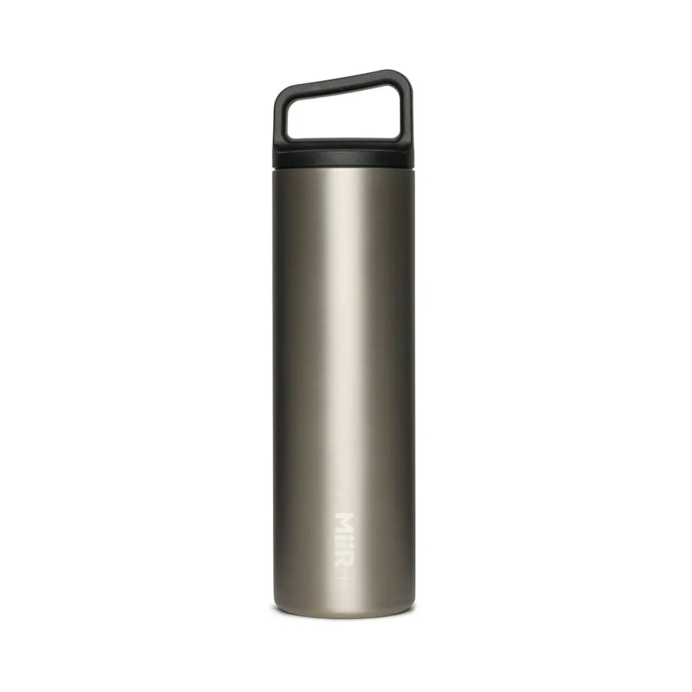 miir Climate+ Wide Mouth Bottle Silver 20oz