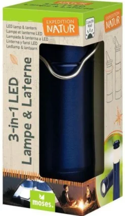 Moses 3in1 zaklamp campinglamp