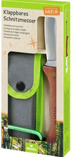 Moses Kapmes met houten handvat 19cm