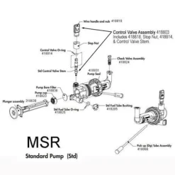 MSR Whisperlite Universal Stove Combo Brander
