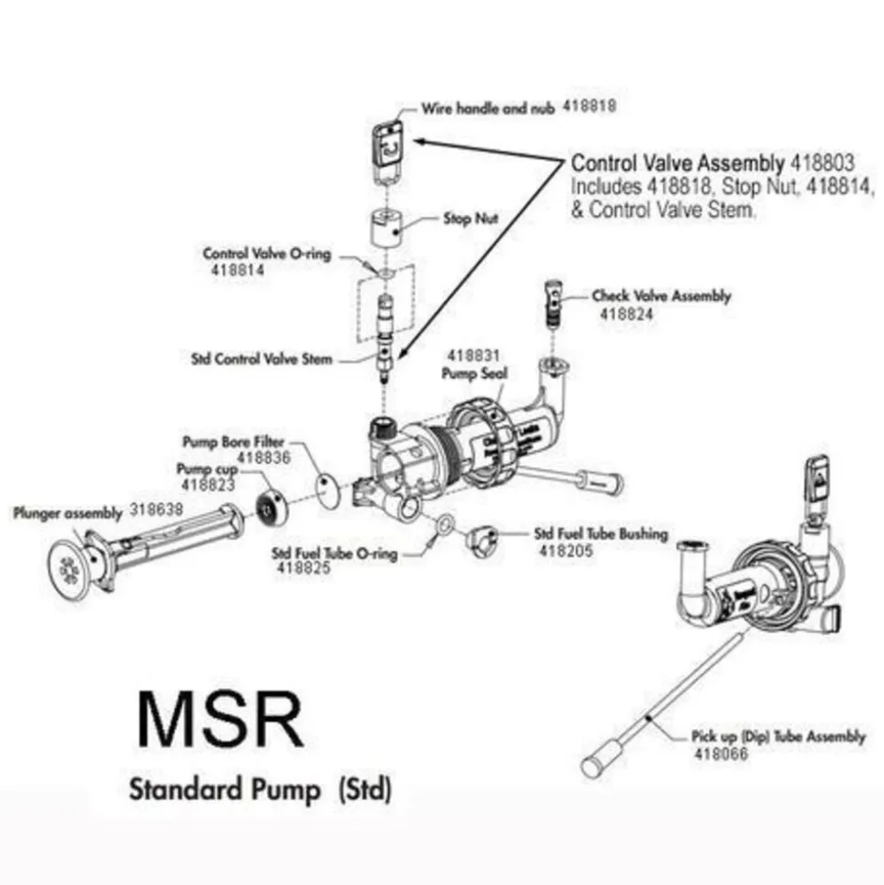MSR Whisperlite Universal Stove Combo Brander