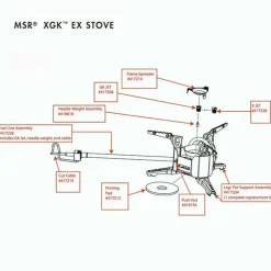 MSR XGK EX Flame Spreader