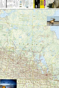 National Geographic Adventure Canada Centraal Adventure Map
