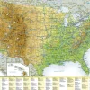 National Geographic Overzichtskaart USA Scenic Drives