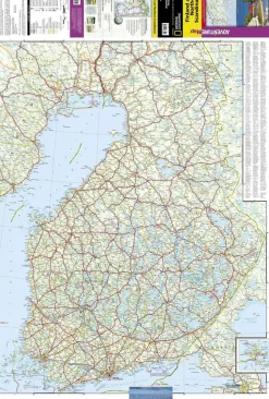 National Geographic Wegenkaart Finland & Scandinavië Noord