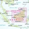Nelles Wegenkaart Maleisië Oost Sarawak