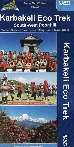 Nepal Maps Wandelkaart Karbakeli Eco Trek NA523