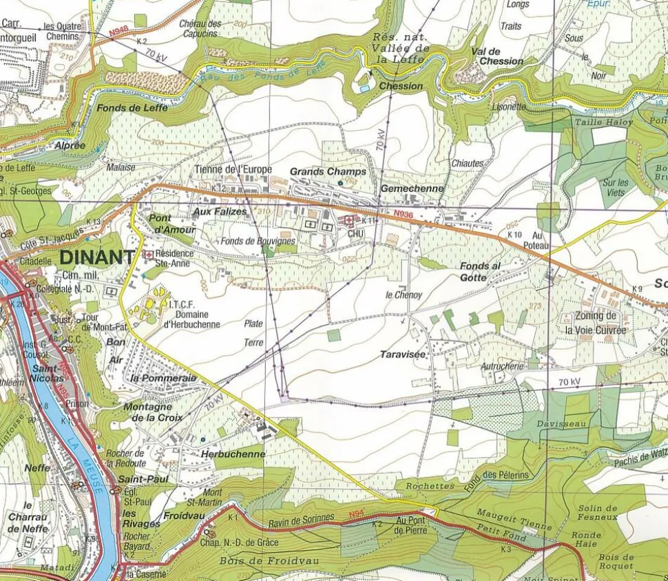 NGIB Topografische kaart 56A/1-2 Manderfeld