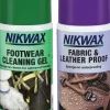 Nikwax Twin fabric & leather 125ml + footwear cleaning gel