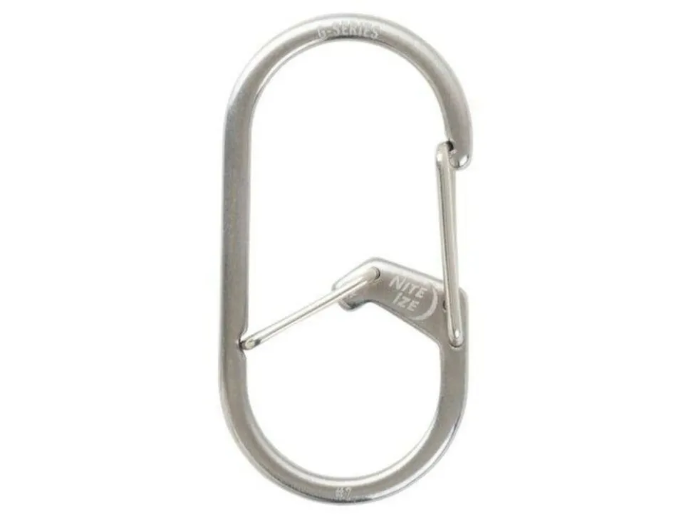 Nite Ize G-series dual carabiner #2 stainless