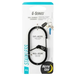 Nite Ize G-series karabijnhaak zwart #4