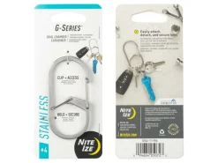 Nite Ize G-series karabijnhaak zilver #4