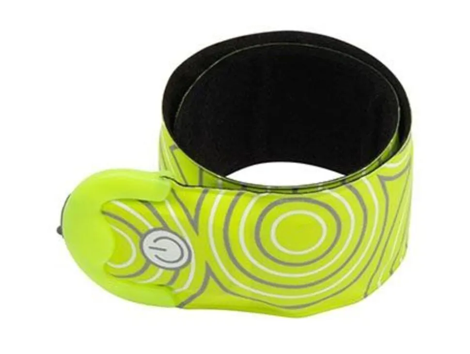 Nite Ize Slaplit rechargeable neon yellow armband