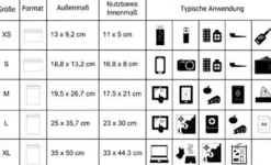 Noaks Noaks Bag Waterdichte zakjes 5 stuks 5 maten