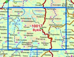 Nordeca Wandelkaart 10017 Bykle