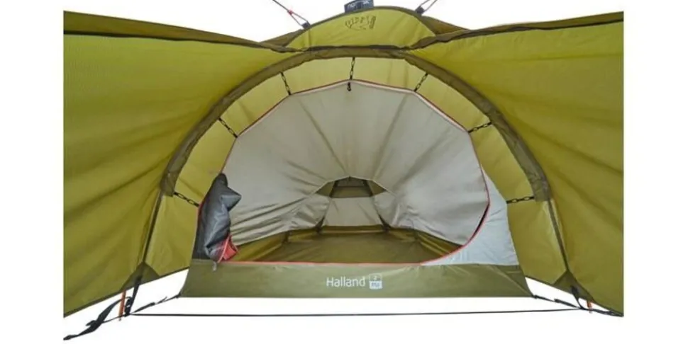 Nordisk Halland 2 PU dark olive