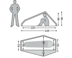 Nordisk Telemark 1 LW Eenpersoonstent