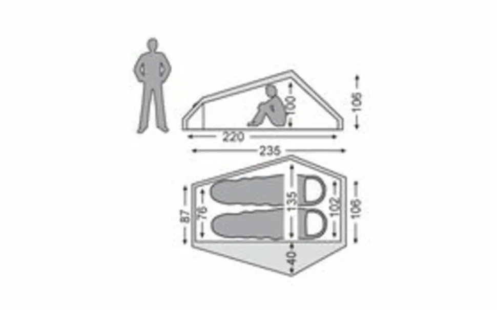 Nordisk Telemark 2 LW Tweepersoonstent