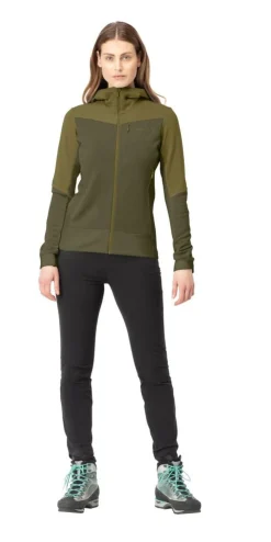 Norrona Falketind warmwool2 stretch zip hood W