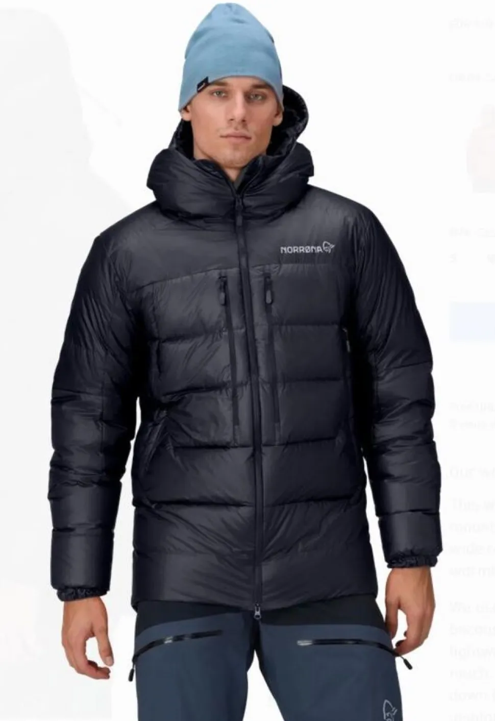Norrona Trollveggen Down800 Hood M's