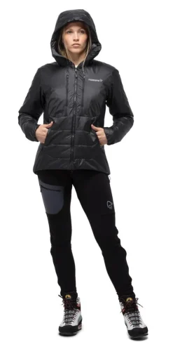 Norrona Trollveggen primaloft100 zip hood w's